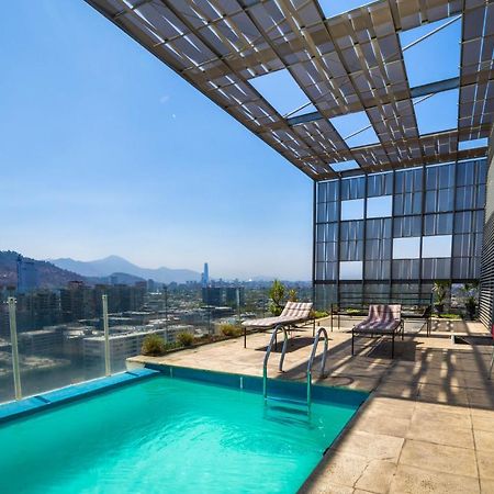 Tribeca Twin Room - Studio With Pool, Wifi, Ac Santiago de Chile Eksteriør billede