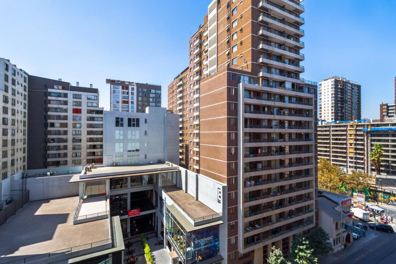 Tribeca Twin Room - Studio With Pool, Wifi, Ac Santiago de Chile Eksteriør billede